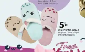 La Foir'Fouille Chaussons kawaii offre