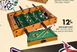 La Foir'Fouille Mini baby-foot offre