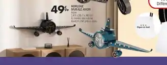La Foir'Fouille Horloge 99 murale avion offre