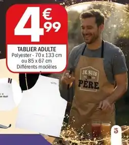 La Foir'Fouille Tablier adulte offre