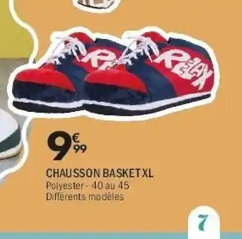 La Foir'Fouille Chausson basketxl offre
