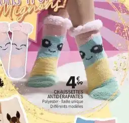 La Foir'Fouille Chaussettes antiderapantes offre