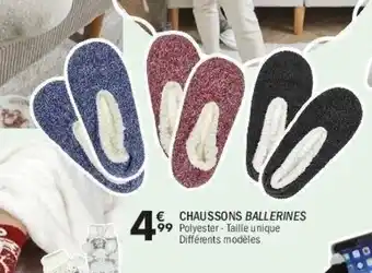 La Foir'Fouille Chaussons ballerines offre