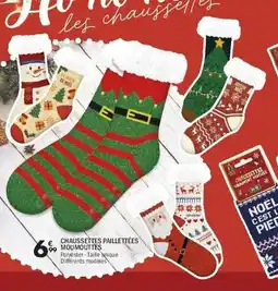 La Foir'Fouille Chaussettes paillettées moumouttes offre