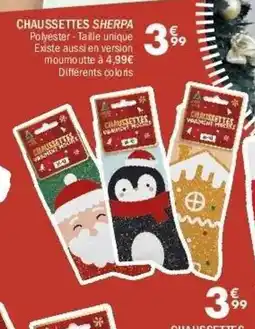 La Foir'Fouille Chaussettes sherpa offre