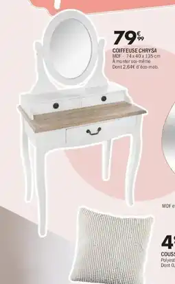 La Foir'Fouille Coiffeuse chrysa offre