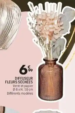 La Foir'Fouille Diffuseur fleurs séchées offre
