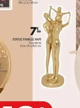La Foir'Fouille Statue famille hapi offre