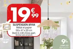 La Foir'Fouille Suspension myha offre
