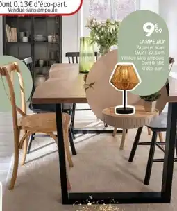 La Foir'Fouille Lampe jily offre