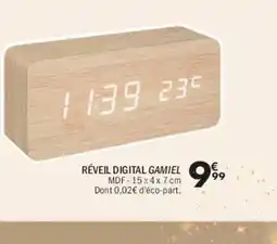 La Foir'Fouille Réveil digital gamiel offre
