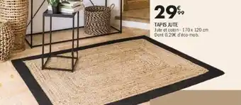 La Foir'Fouille Tapis jute offre