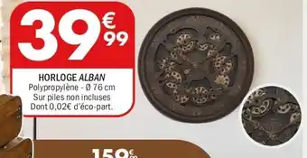 La Foir'Fouille Horloge alban offre