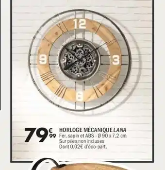 La Foir'Fouille Horloge mécanique lana offre