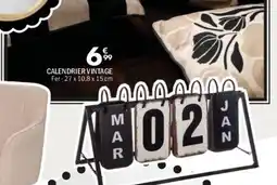 La Foir'Fouille Calendrier vintage offre