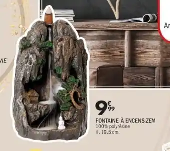 La Foir'Fouille Fontaine à encens zen offre