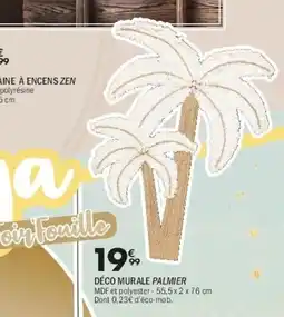 La Foir'Fouille Déco murale palmier offre