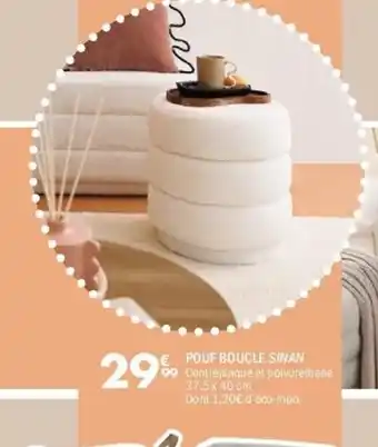La Foir'Fouille Pouf boucle sinan offre