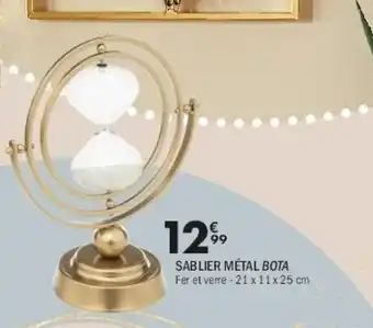 La Foir'Fouille Sablier métal bota offre