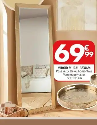 La Foir'Fouille Miroir mural gemma offre