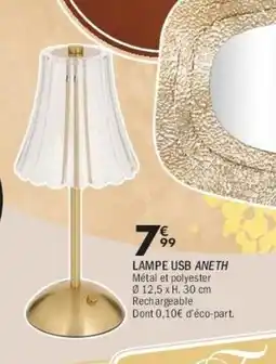 La Foir'Fouille Lampe usb aneth offre