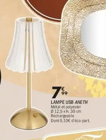 La Foir'Fouille Lampe usb aneth offre