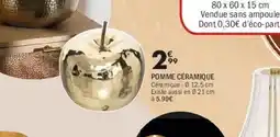 La Foir'Fouille Pomme céramique offre