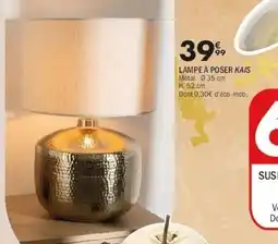 La Foir'Fouille Lampe à poser kais offre