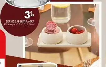 La Foir'Fouille Service apéritif nora offre