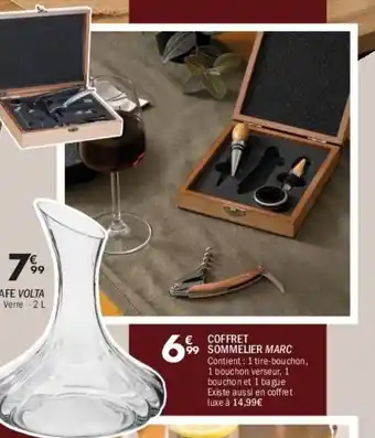 La Foir'Fouille Coffret sommelier marc offre