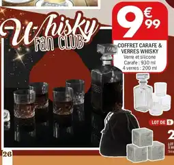 La Foir'Fouille Coffret carafe & verres whisky offre