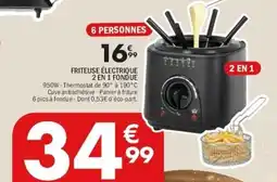 La Foir'Fouille Friteuse électrique 2 en 1 fondue offre