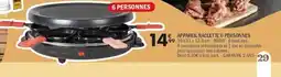 La Foir'Fouille Appareil raclette 6 personnes offre