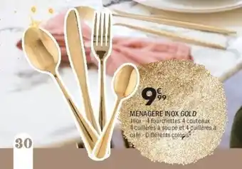 La Foir'Fouille Menagere inox gold offre