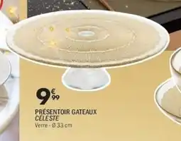 La Foir'Fouille Présentoir gateaux celeste offre