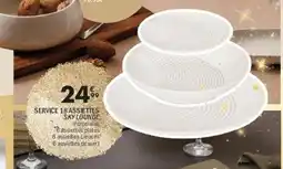 La Foir'Fouille Service 18 assiettes sky lounge offre