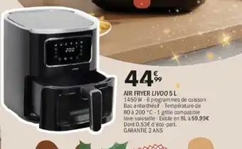 La Foir'Fouille LIVO0 Air fryer offre