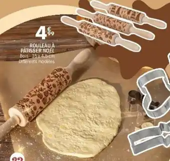 La Foir'Fouille Rouleau à pâtisser noël offre