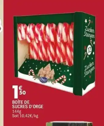 La Foir'Fouille Boîte de sucres d'orge offre