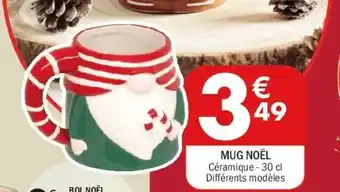 La Foir'Fouille Mug noël offre