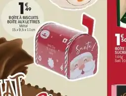La Foir'Fouille Boîte à biscuits boite aux lettres offre