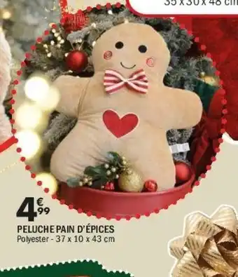La Foir'Fouille Peluche pain d'épices offre