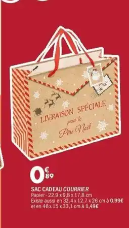 La Foir'Fouille Sac cadeau courrier offre