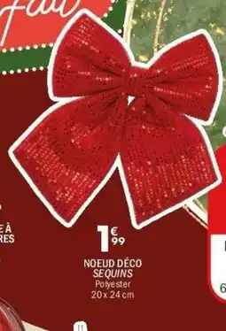 La Foir'Fouille Noeud déco sequins offre