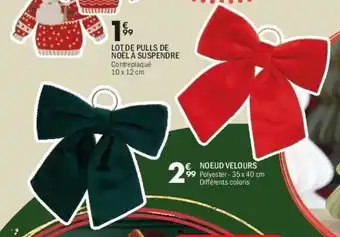 La Foir'Fouille Noeud velours offre