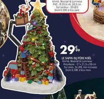 La Foir'Fouille Le sapin du père noël offre