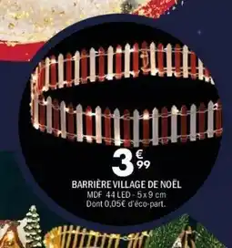 La Foir'Fouille Barrière village de noël offre