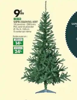 La Foir'Fouille Sapin essentiel vert offre