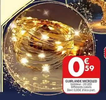 La Foir'Fouille Guirlande microled offre
