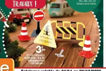 La Foir'Fouille Kit de travaux attention: ils ne tiendront pas les délais! offre